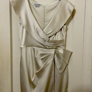 Ivory cocktail dress